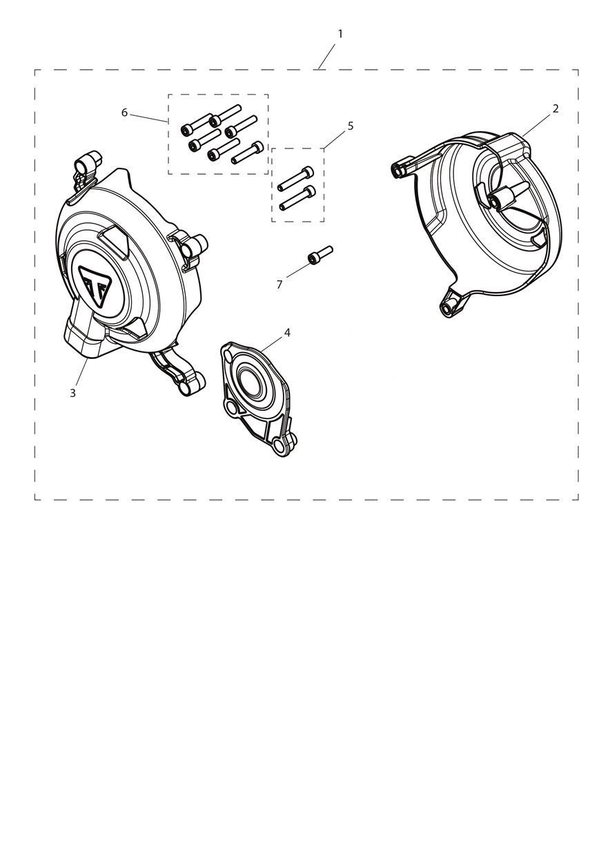 Protector Kit, Engine Covers exploded diagram