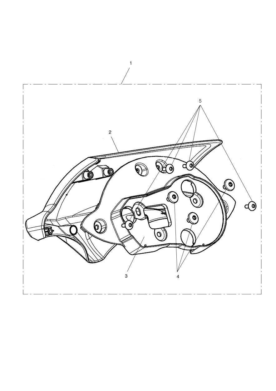 Flyscreen Kit exploded diagram