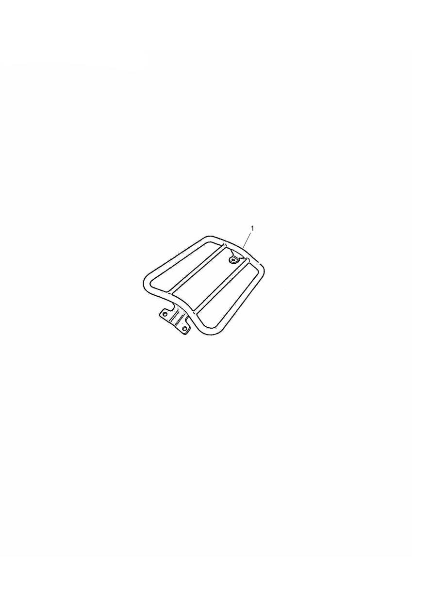 Single Seat Rack exploded diagram