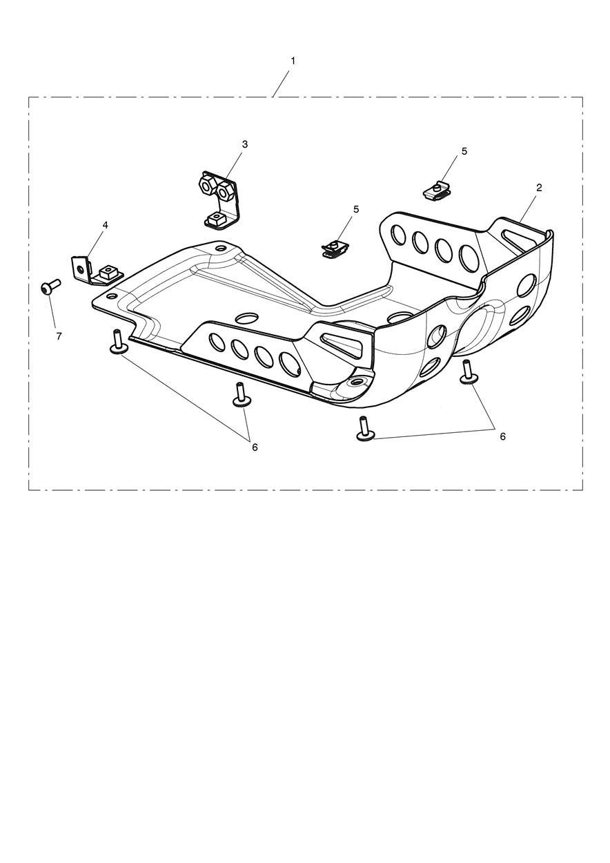 Sump Guard Kit exploded diagram