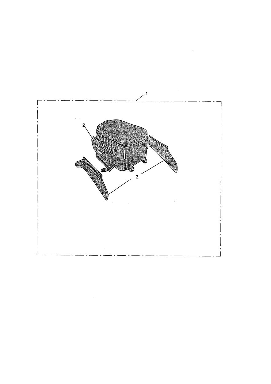 Tail Pack Sports Kit exploded diagram