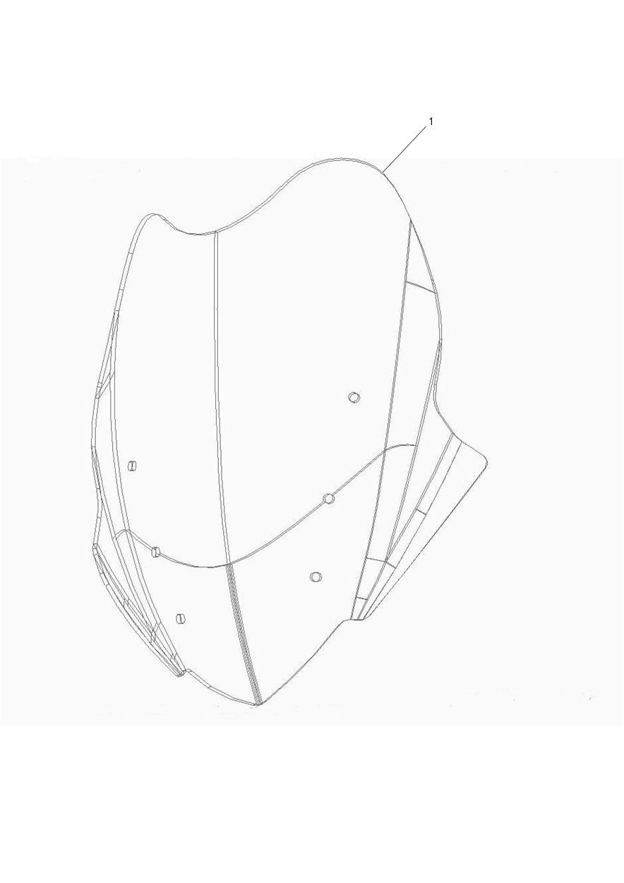 High Touring Screen, Quantum exploded diagram