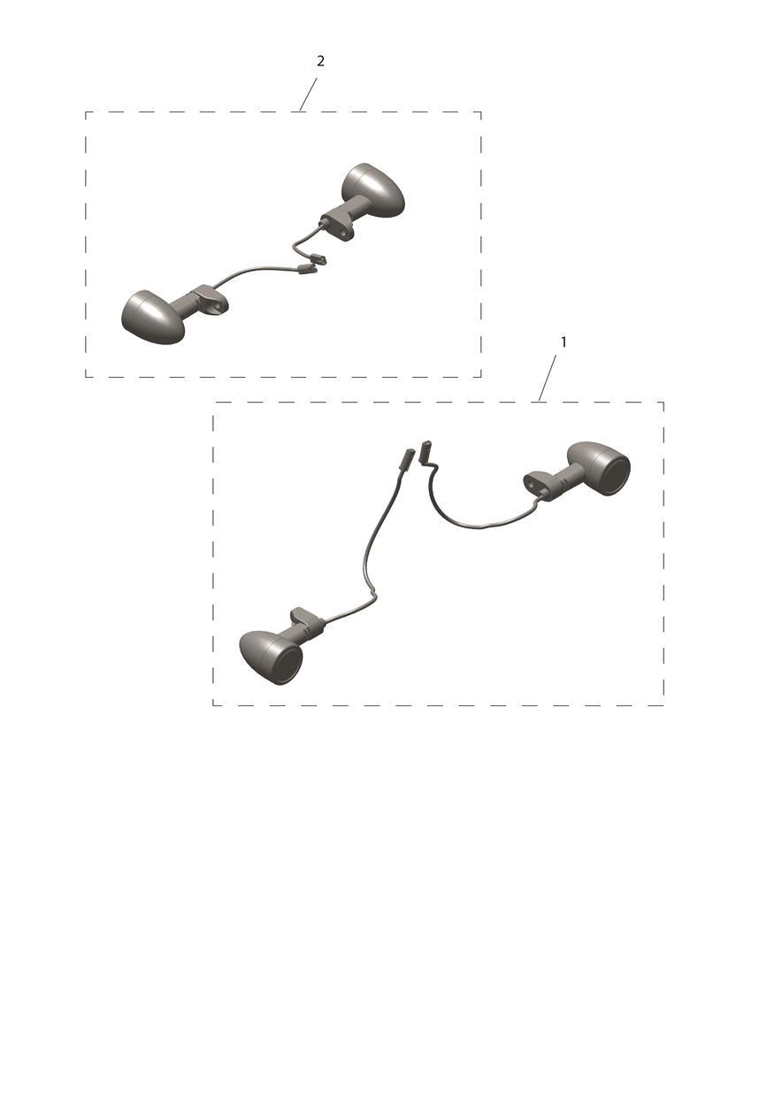 Bullet LED Indicators exploded diagram