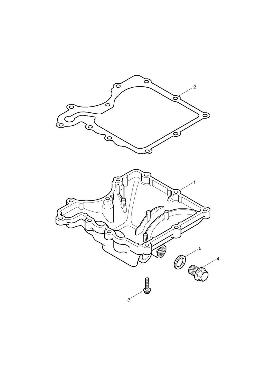 Sump & Fittings exploded diagram
