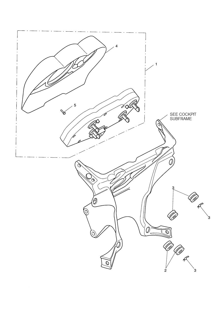 Instruments exploded diagram