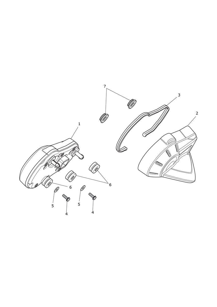 Instruments exploded diagram
