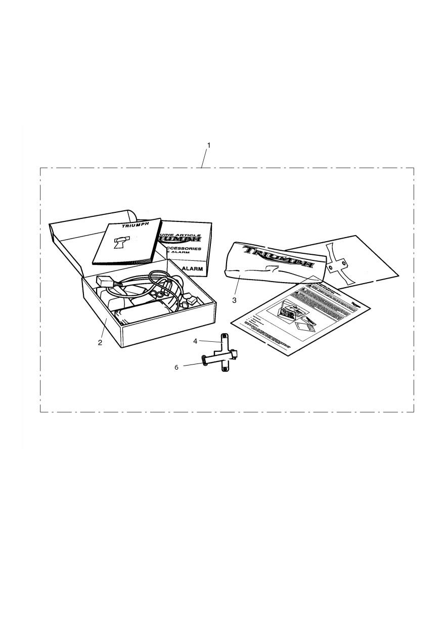Alarm Kit, S4, Thatcham exploded diagram
