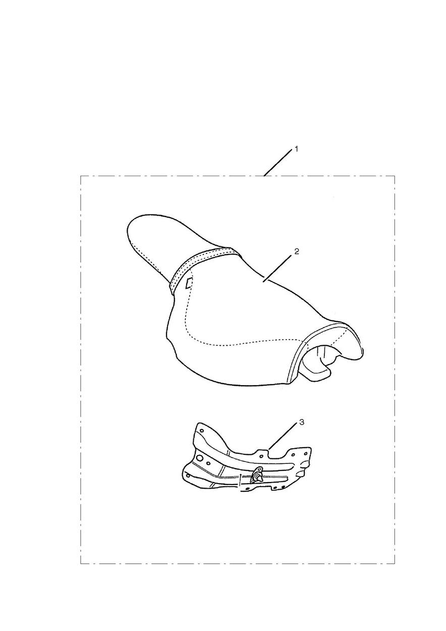 Dual Seat Kit, Classic exploded diagram