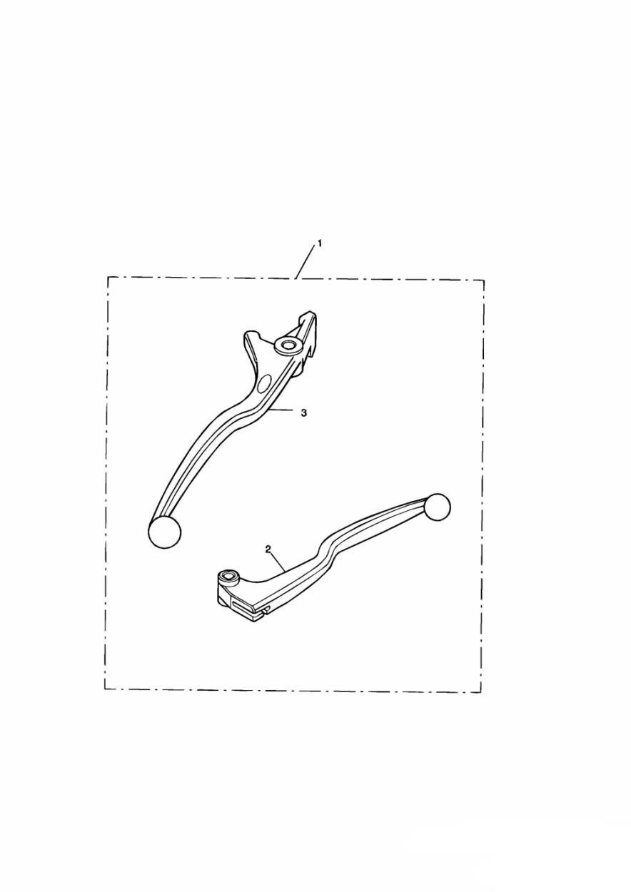 Lever Kit, Handlebar exploded diagram