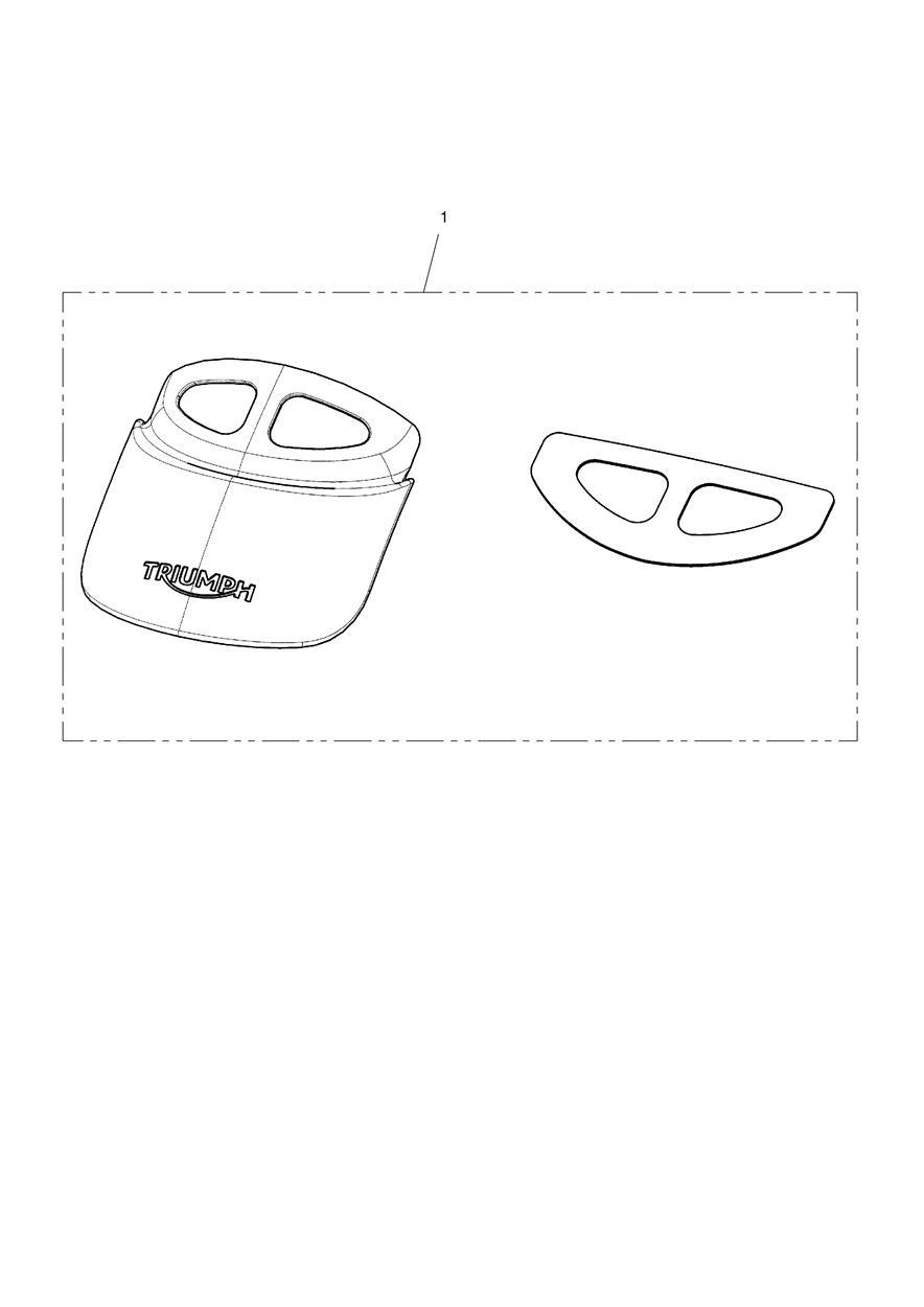 Mudguard Extension Kit exploded diagram
