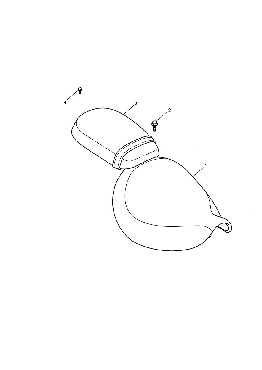 Seat exploded diagram