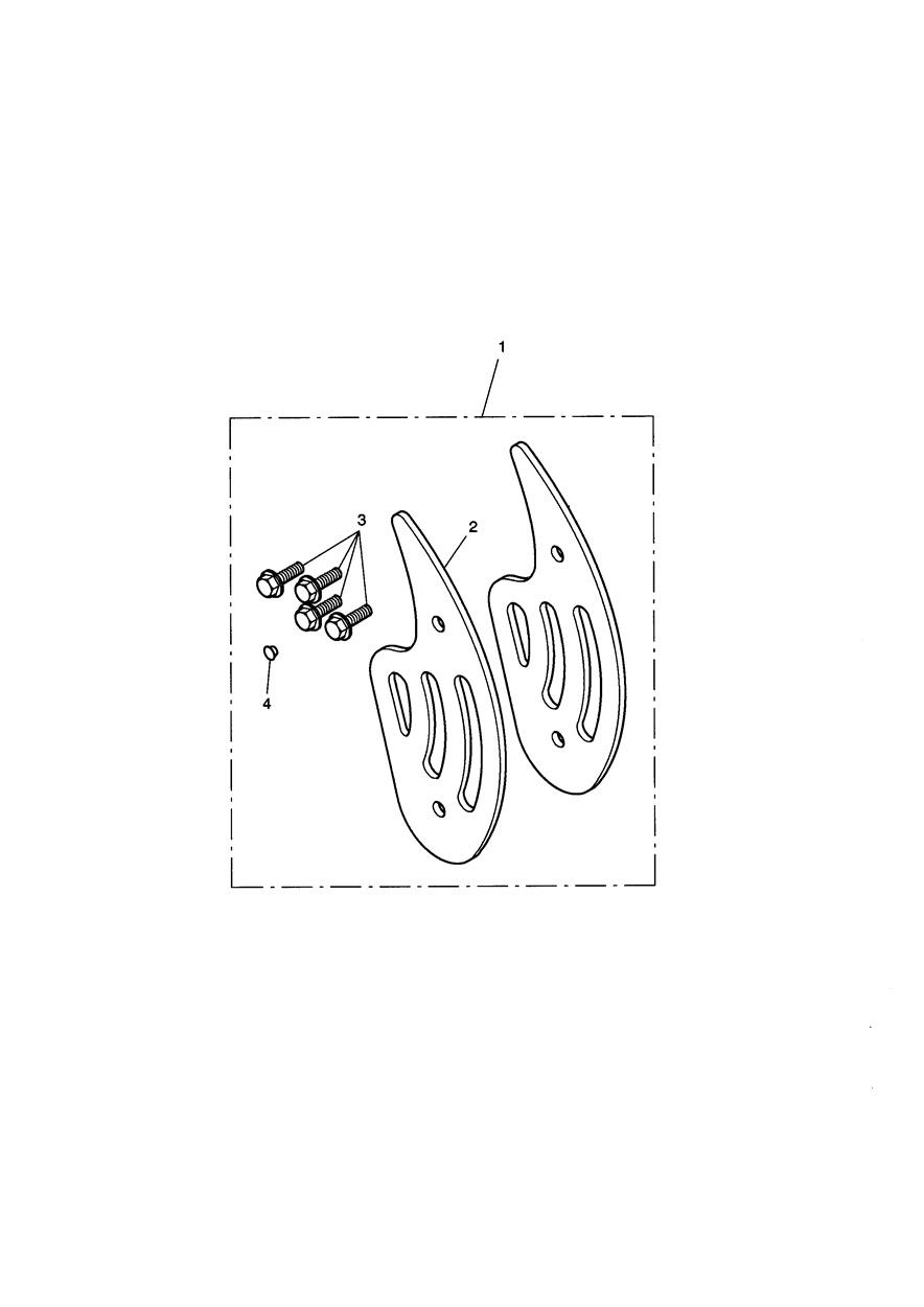 Finisher Type A, Single Seat exploded diagram
