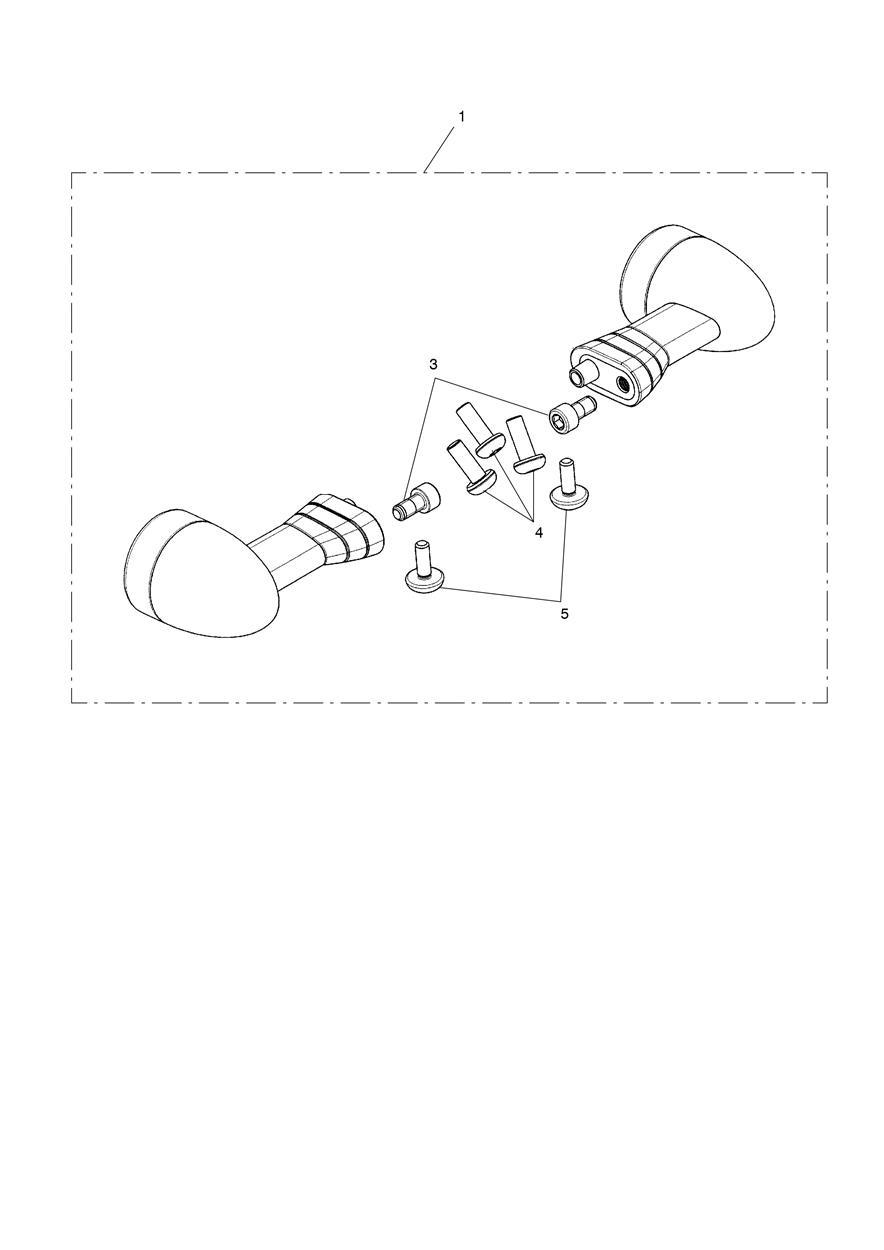 LED, Indicator Kit, D64, Short, 120 Lead exploded diagram