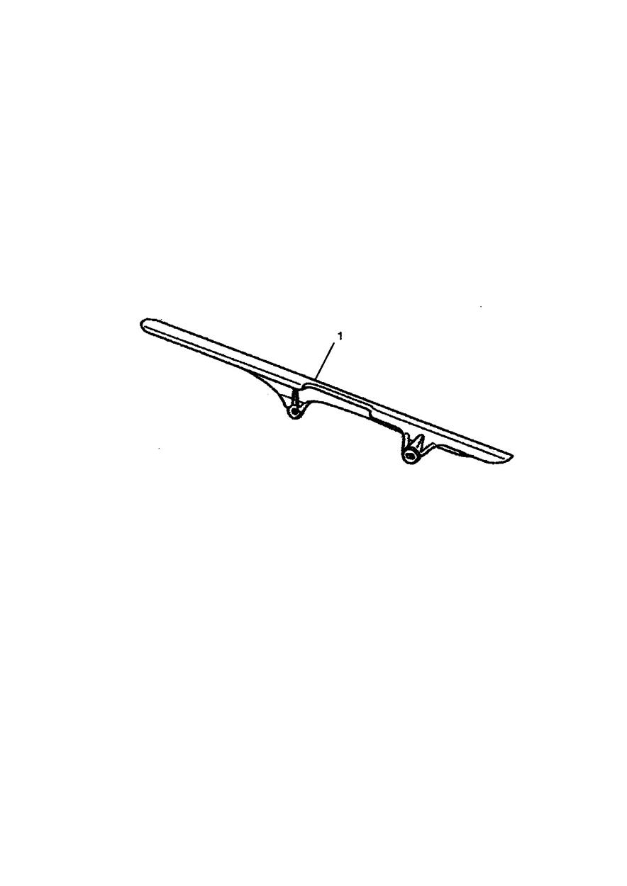 Upper Chain Guard Kit, Carbon Fibre exploded diagram