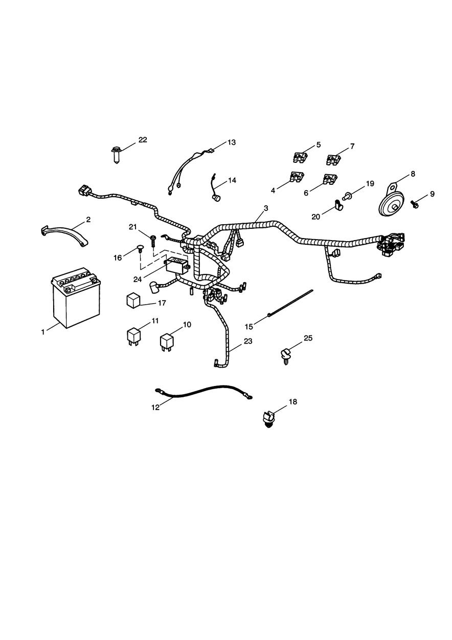 Electrical Equipment exploded diagram