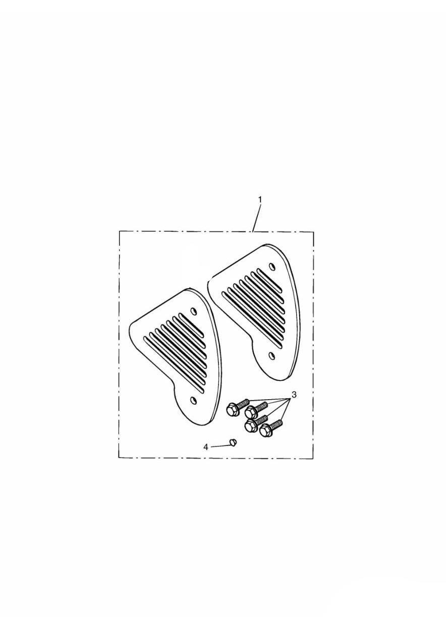 Finisher Type C, Single Seat exploded diagram