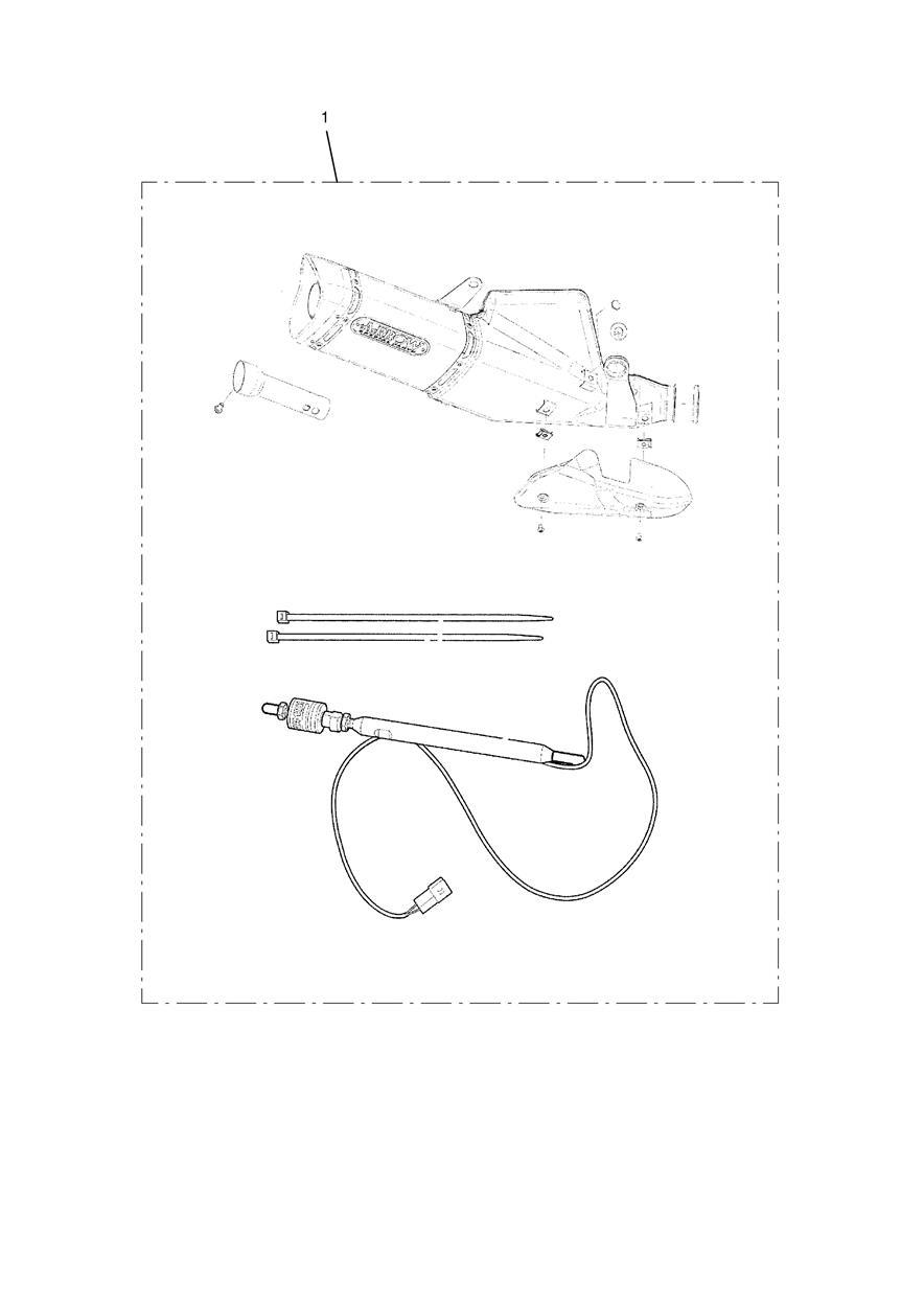 Promotion, Performance Pack A - N/A to USCal exploded diagram