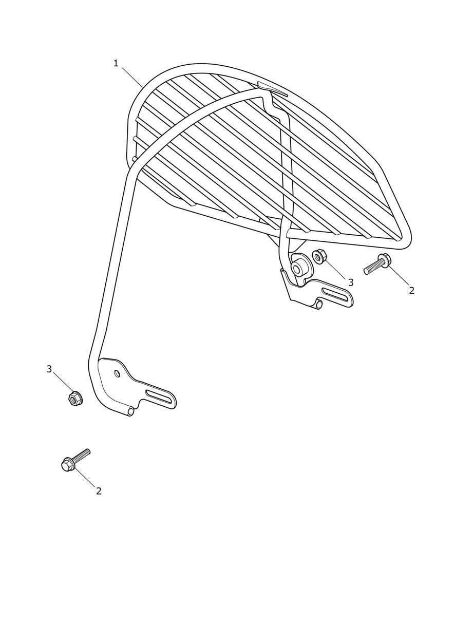 Saree Guard - IN Only exploded diagram