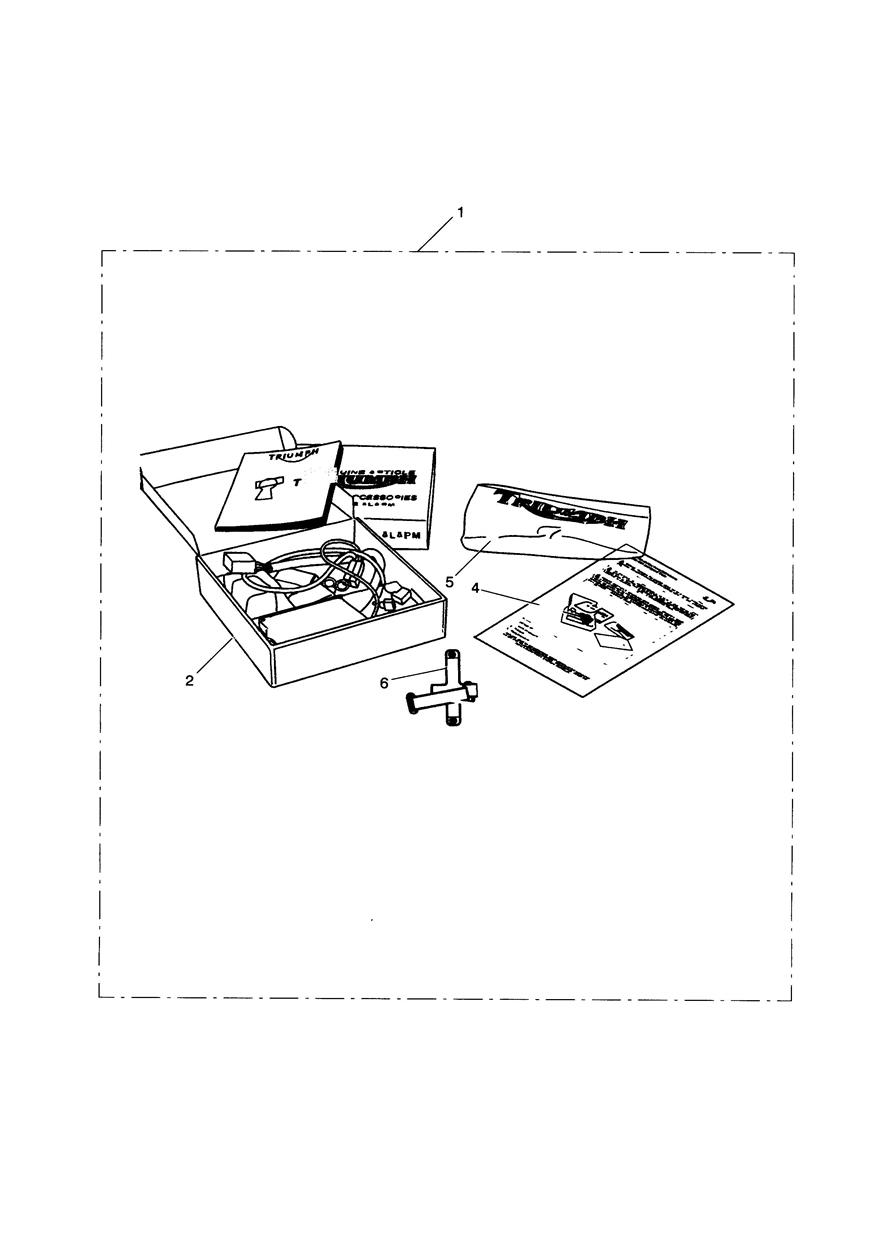 Alarm Kit, Type R, S4 exploded diagram
