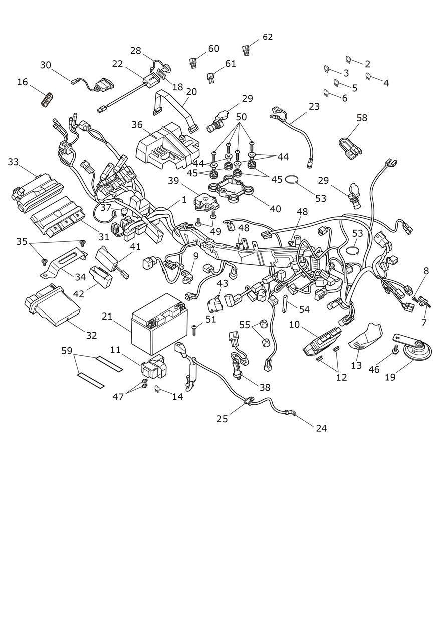 Electrical System exploded diagram