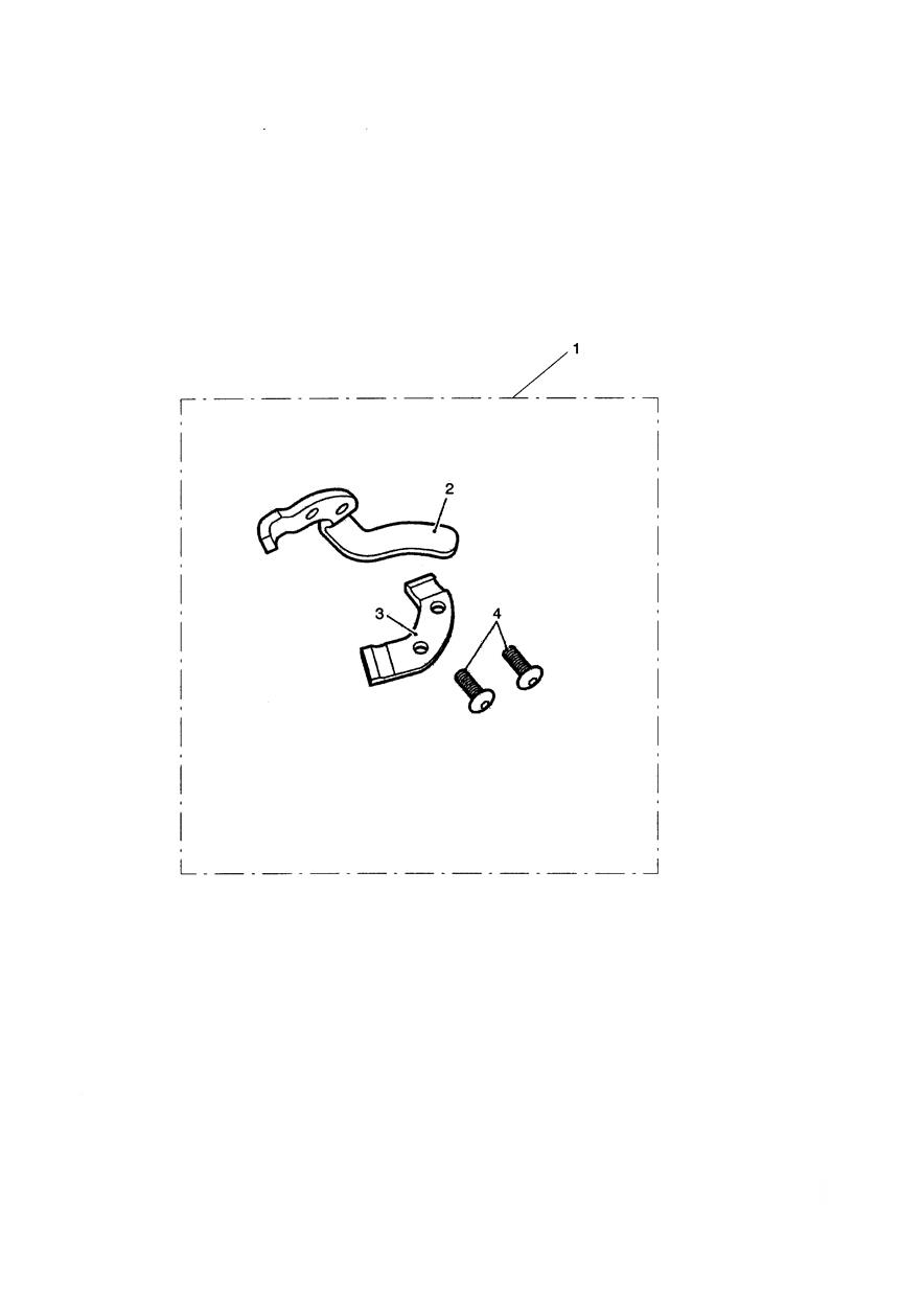 Extender, Footfinder, Sidestand Kit exploded diagram
