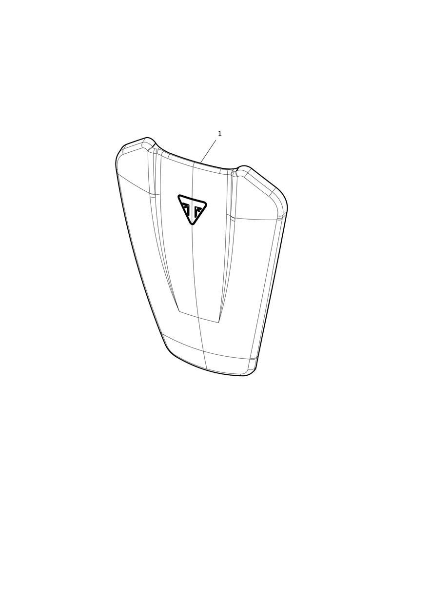 Tank Pad exploded diagram