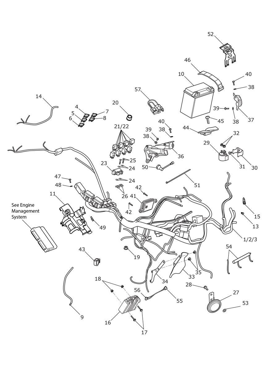 Electrical Equipment exploded diagram