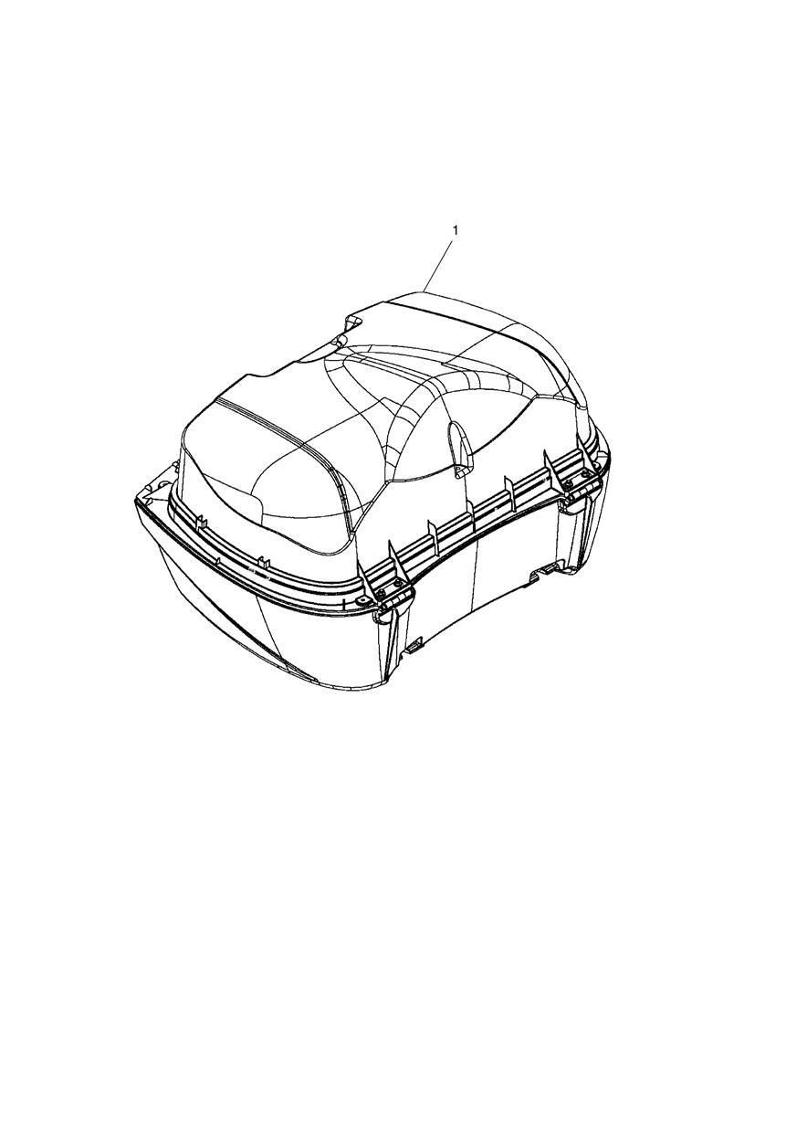Top Box, Coverless exploded diagram