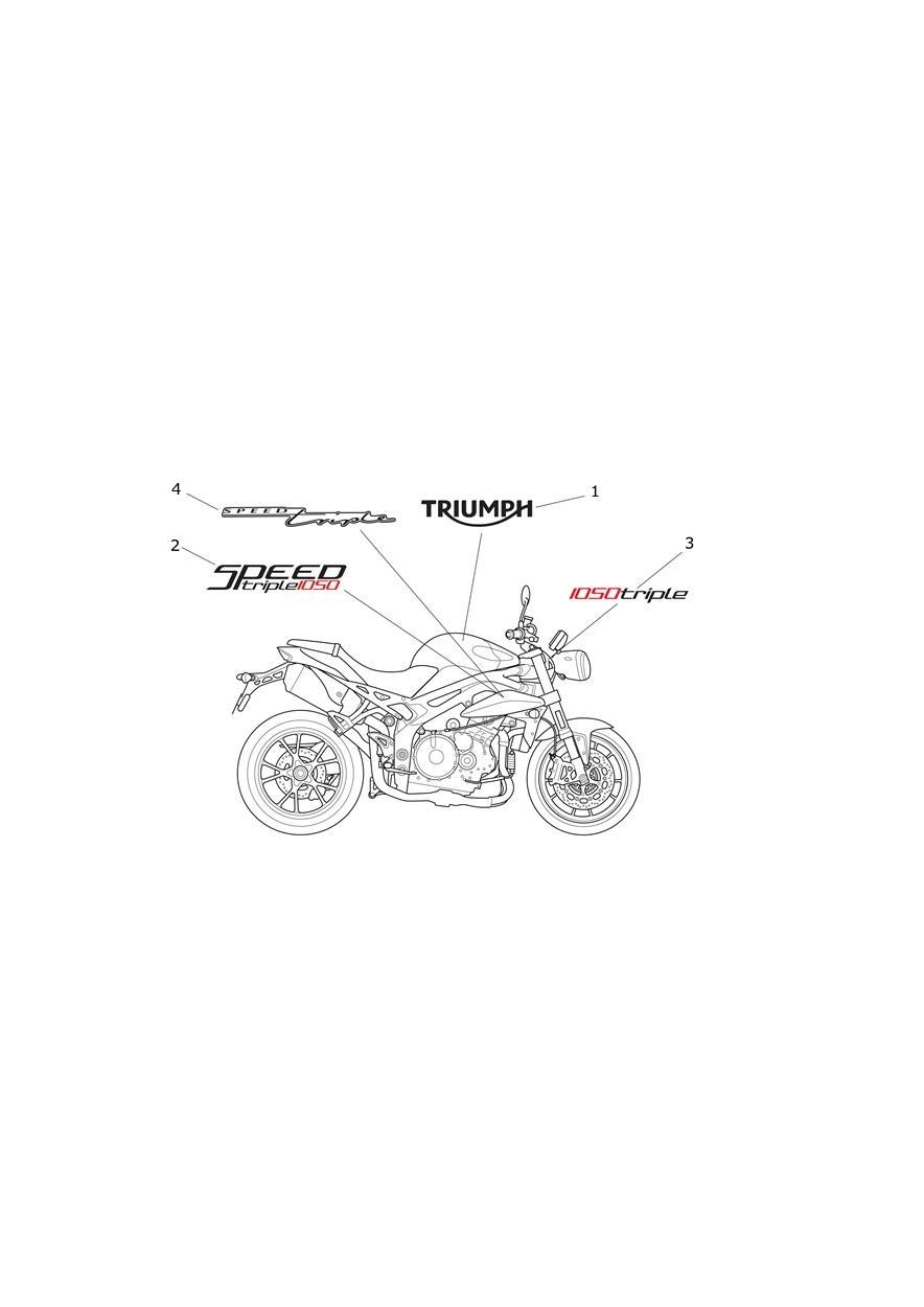 Decals exploded diagram