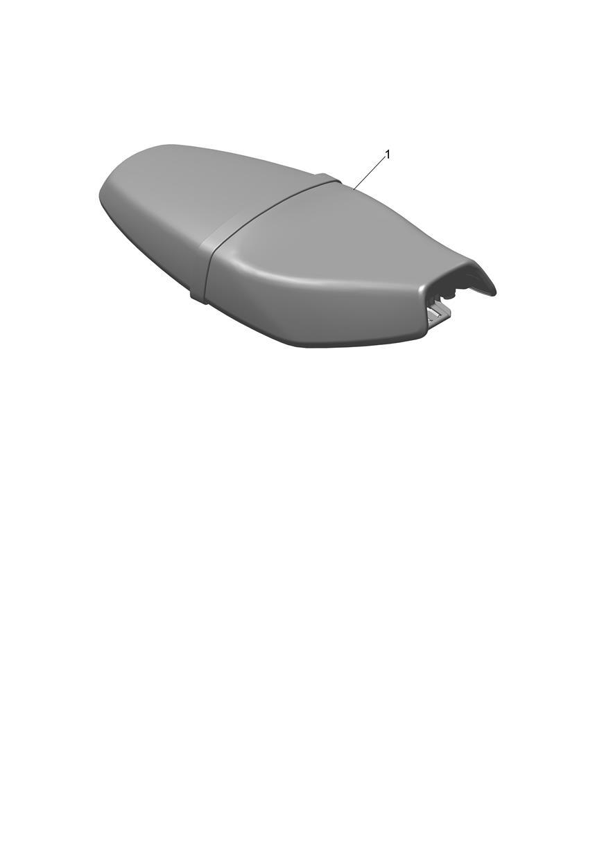 Ribbed Seat Kit, Brown exploded diagram