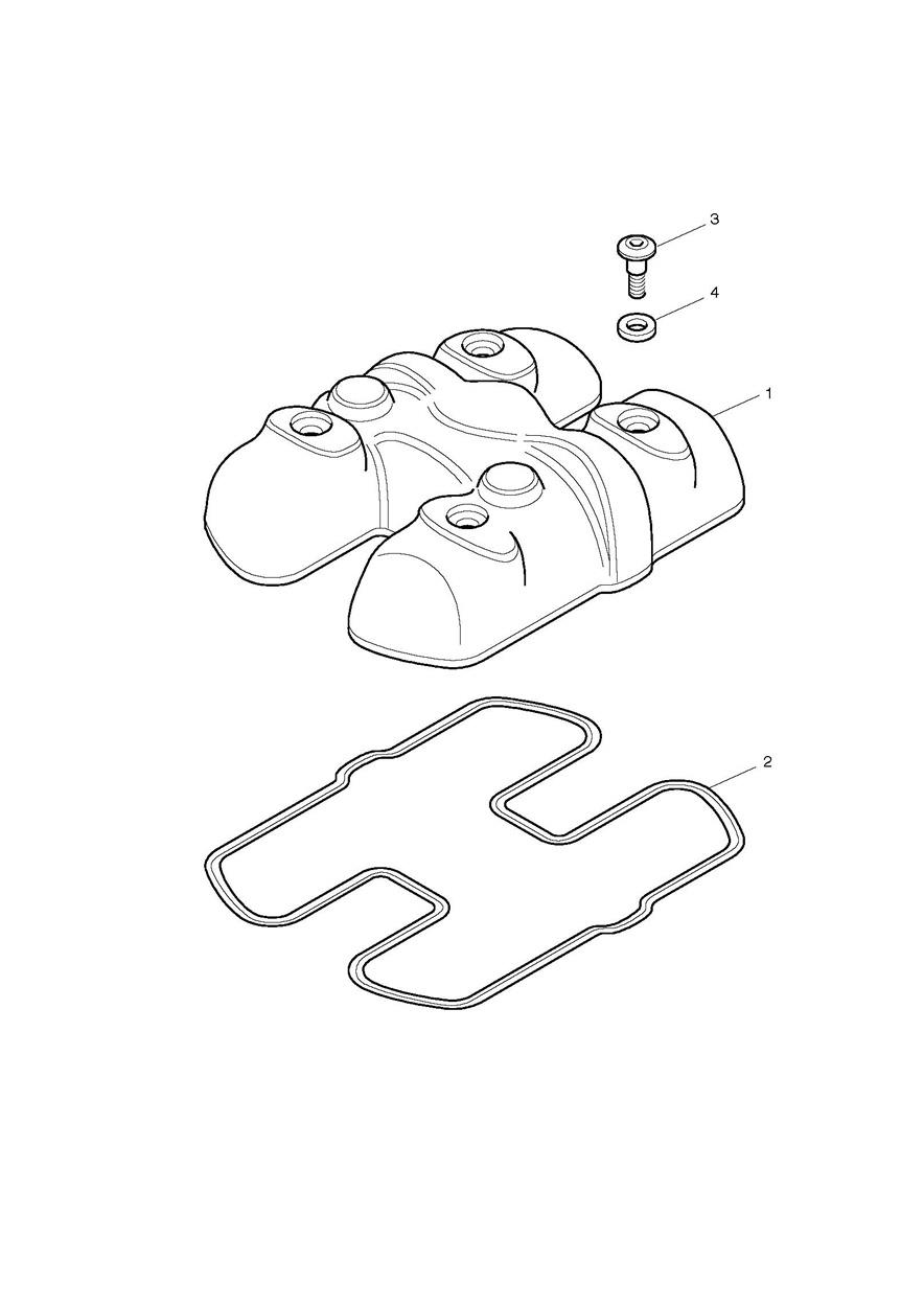 Cam Cover exploded diagram