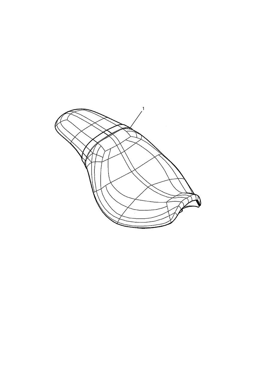 Gel Seat, Low exploded diagram