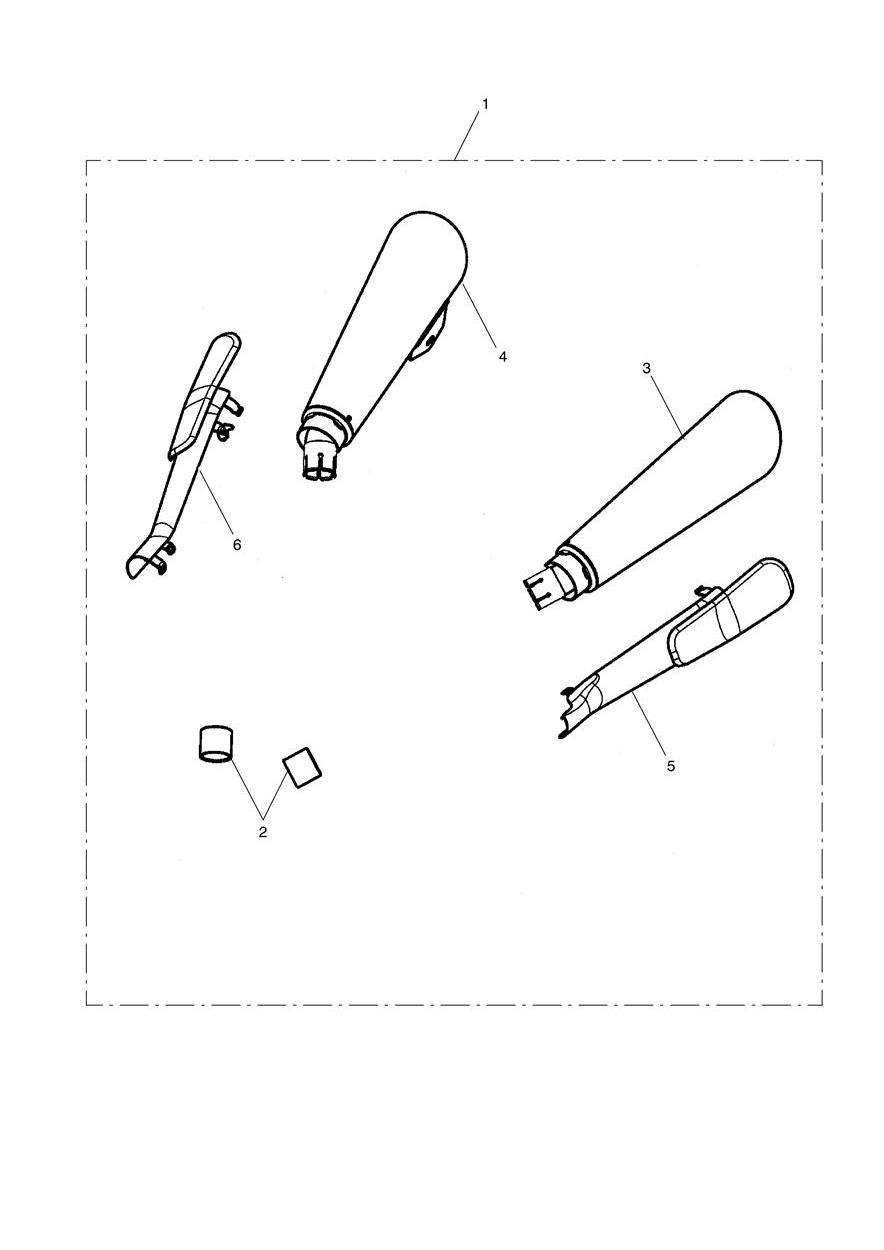Performance Kit 1, Type 1 exploded diagram