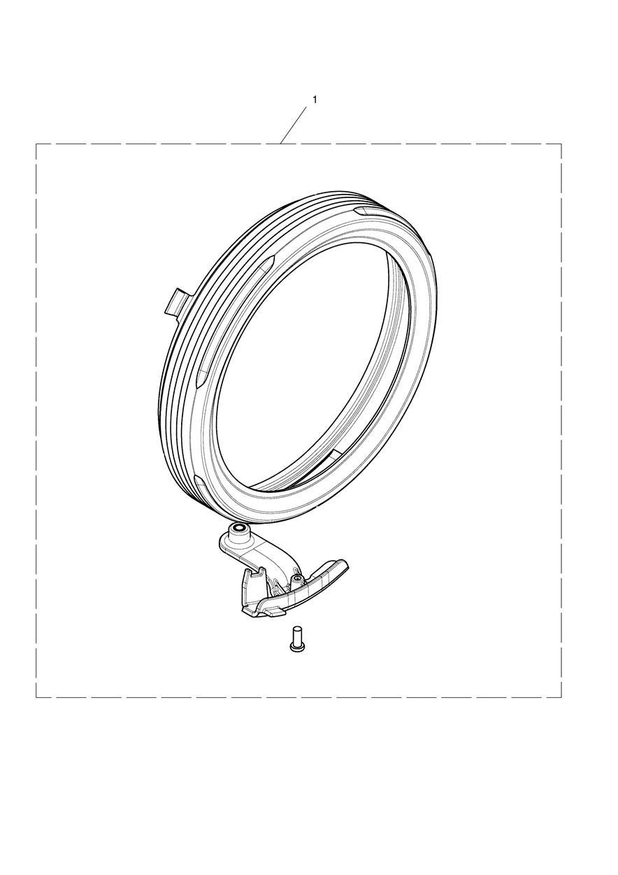 Headlight Bezel Kit exploded diagram