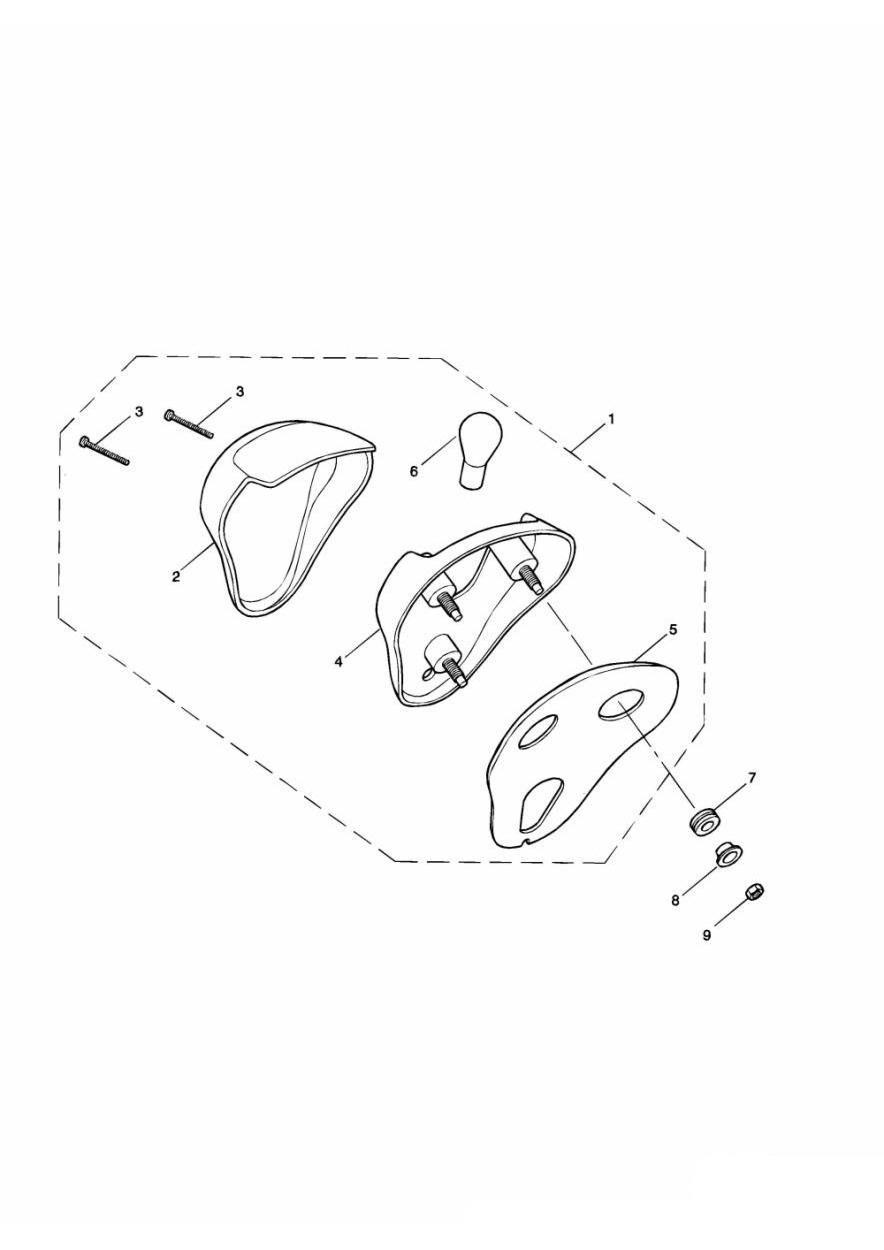Rear Lamps exploded diagram