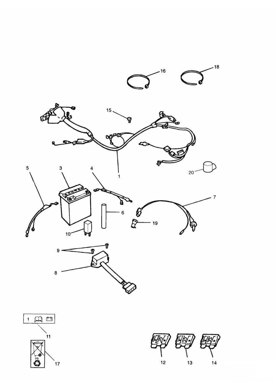 Electrical Equipment exploded diagram