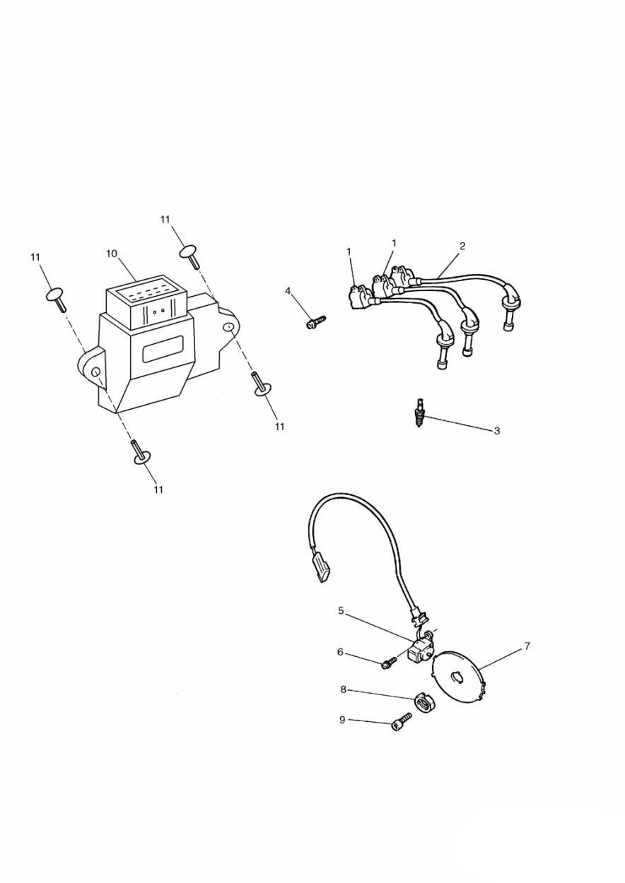 Ignition System exploded diagram