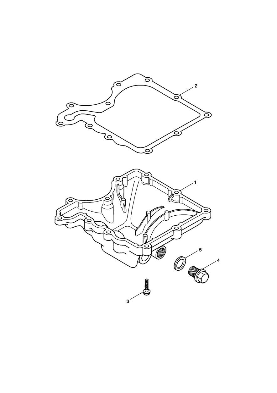 Sump & Fittings exploded diagram
