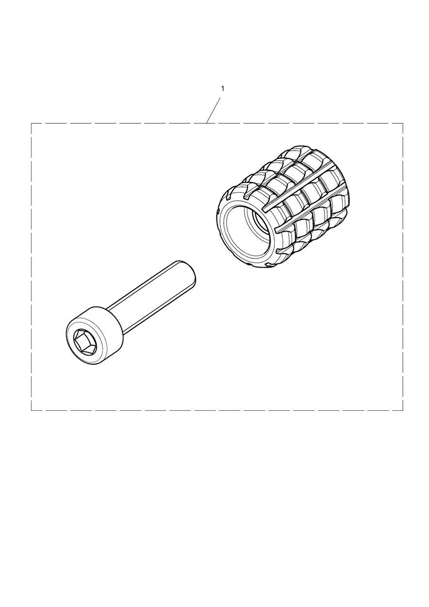 Machined Gear Peg exploded diagram