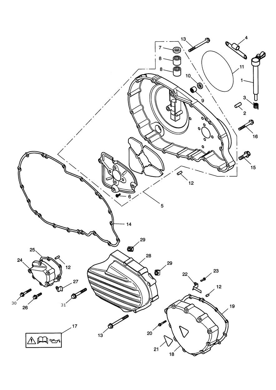 Engine Covers exploded diagram