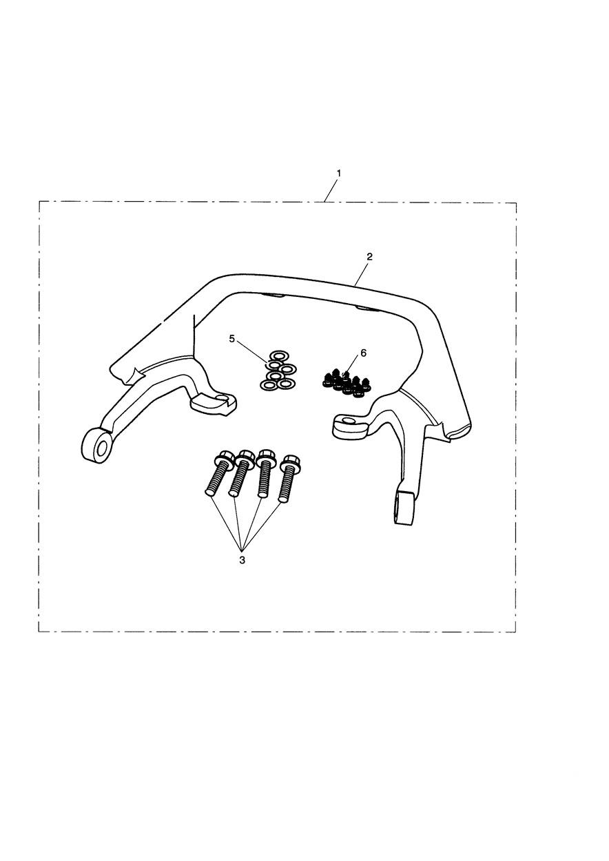 Grab Rail Kit exploded diagram