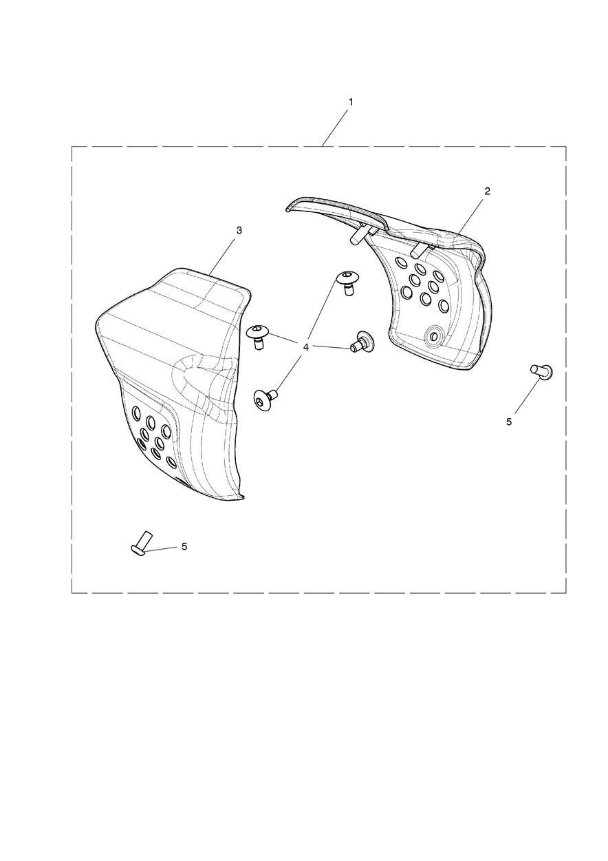 Intake Covers, Black exploded diagram