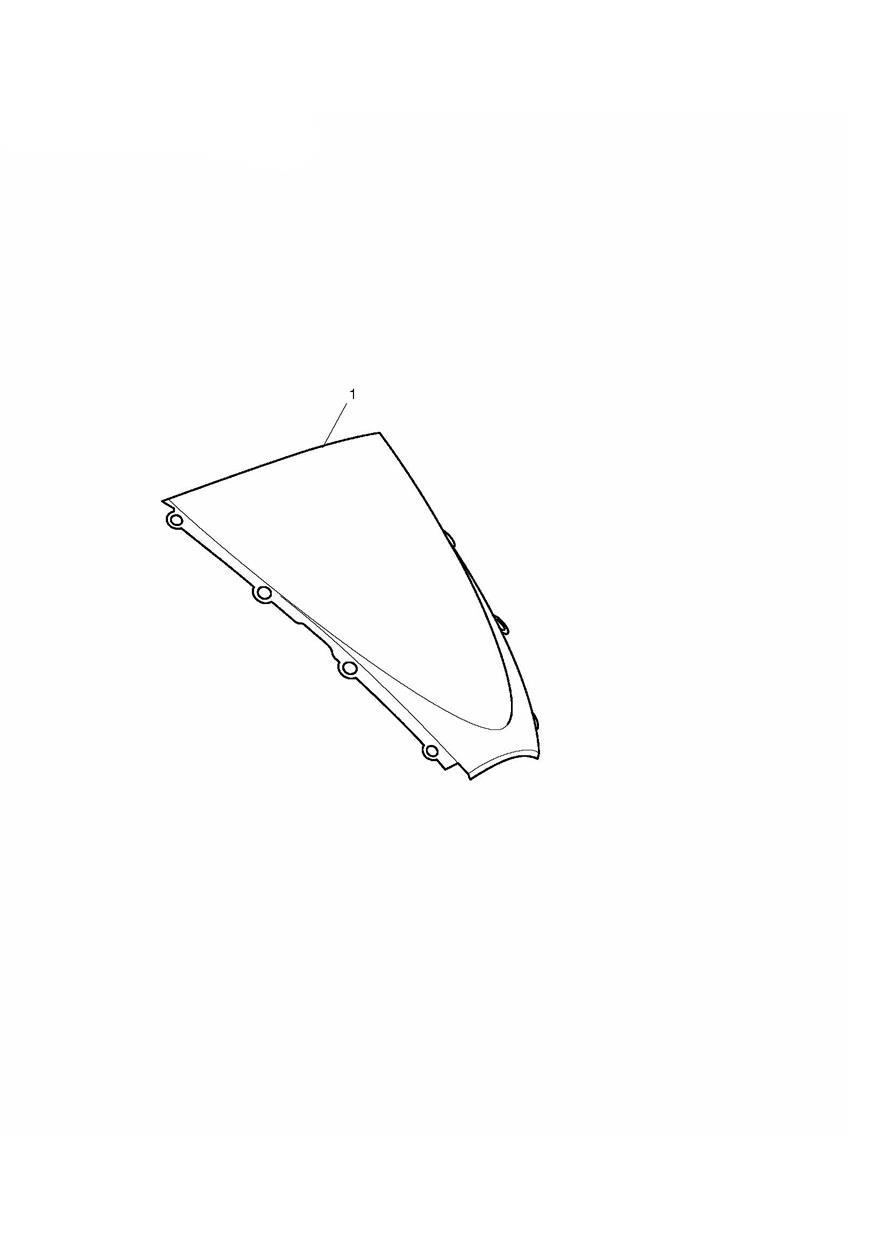 Aero Screen Kit exploded diagram