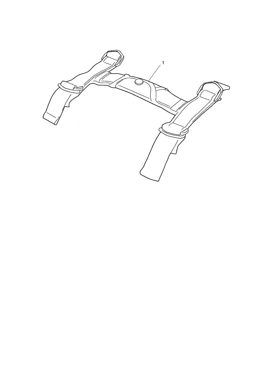 Carry Handle, Pannier Kit exploded diagram