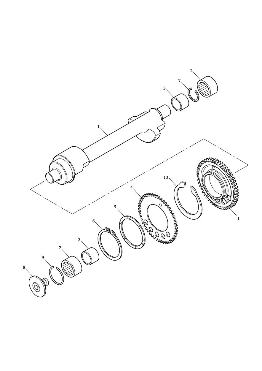 Balancer exploded diagram