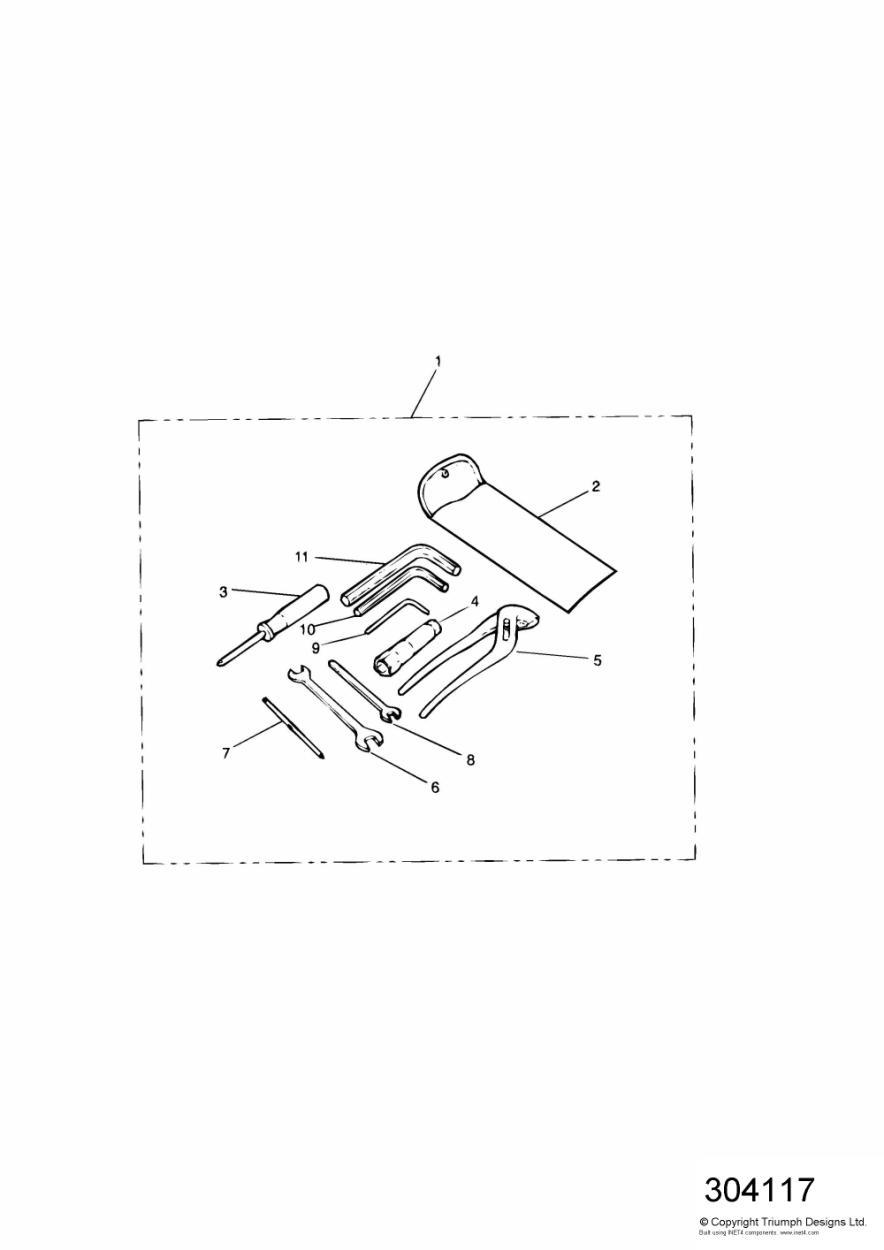 Tool Kit exploded diagram