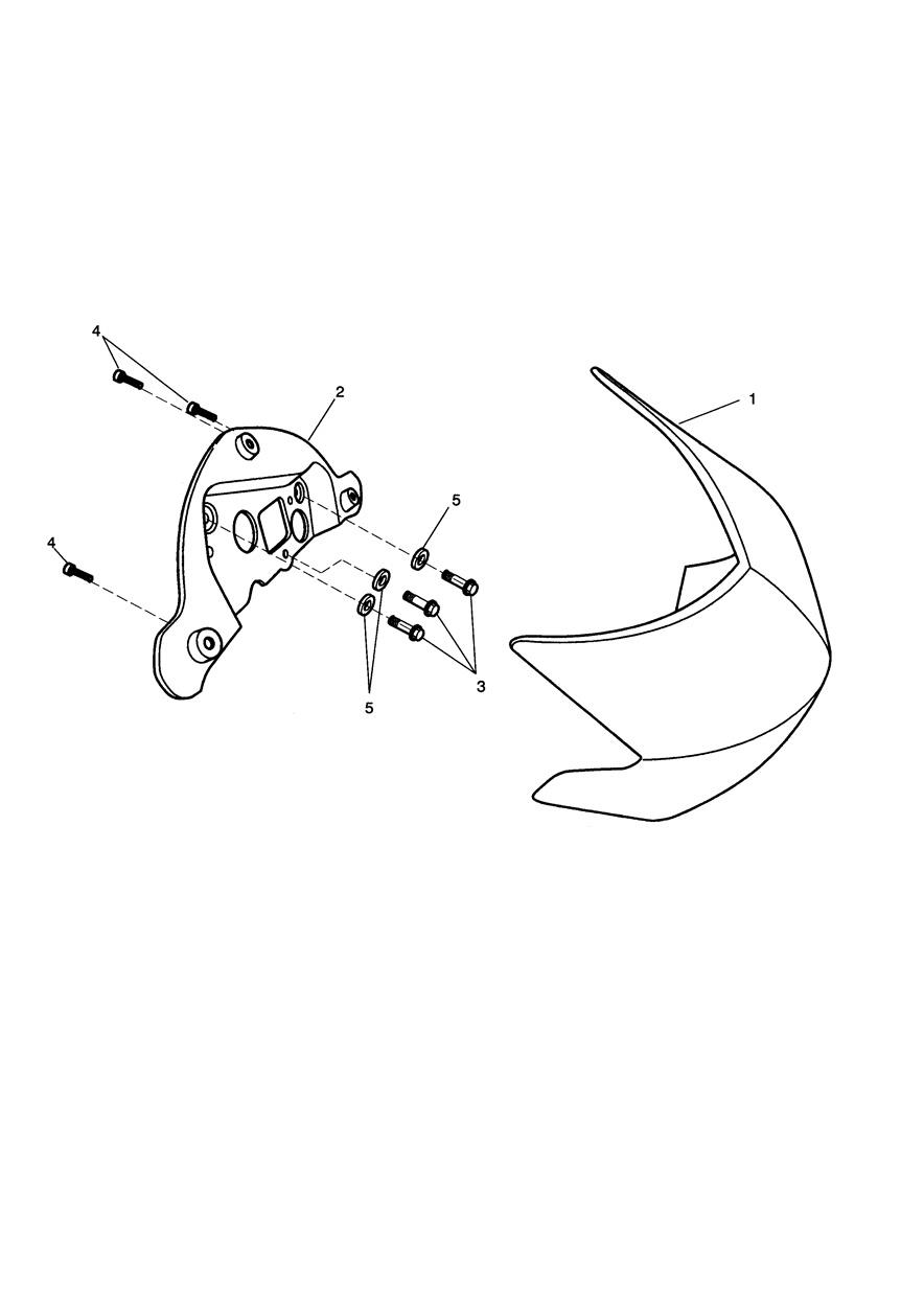 Flyscreen - Special Editions exploded diagram