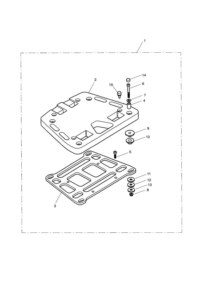 Sliding Carriage Kit exploded diagram