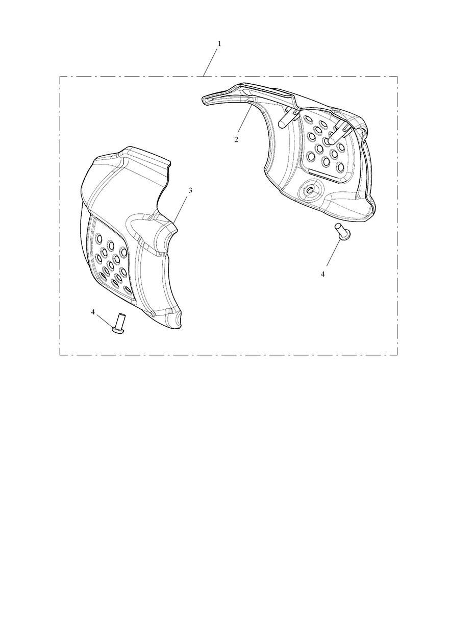 Intake Covers Kit, Black exploded diagram