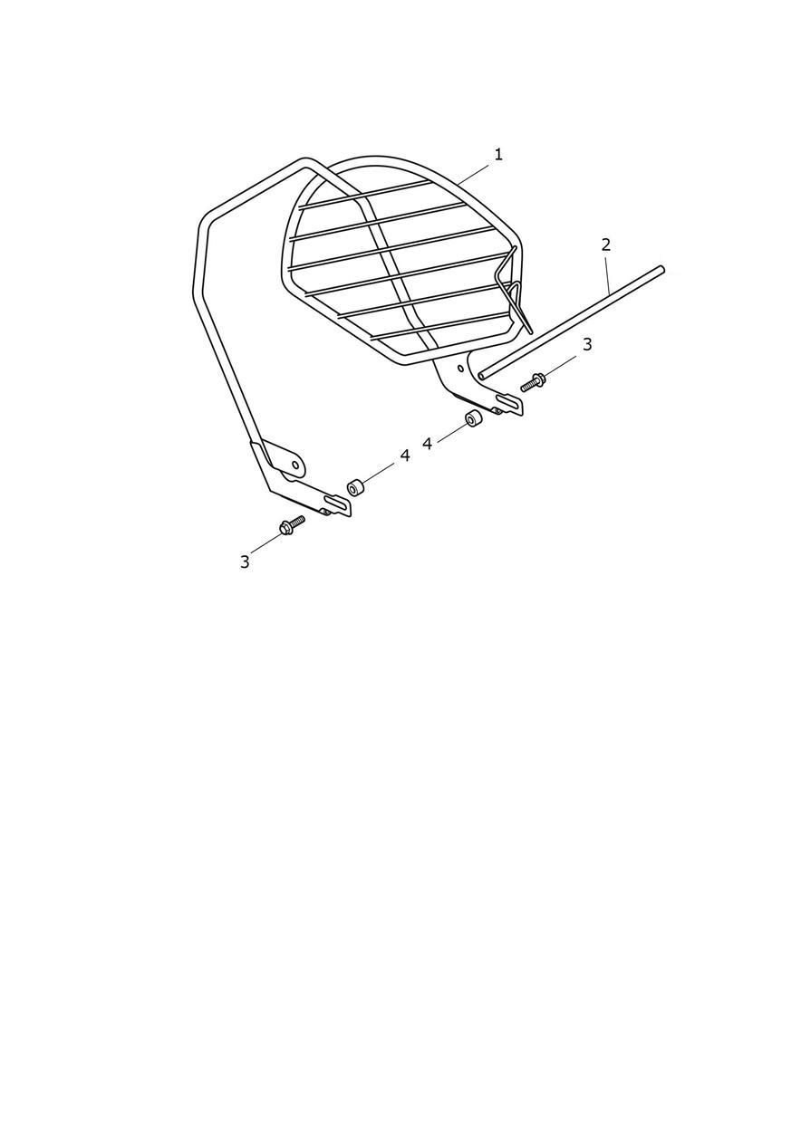 Saree Guard - IN Only exploded diagram